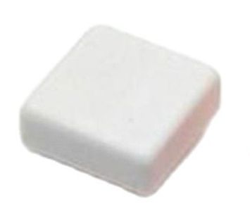 Cap voor 12x12 micro drukknop schakelaar vierkant Wit